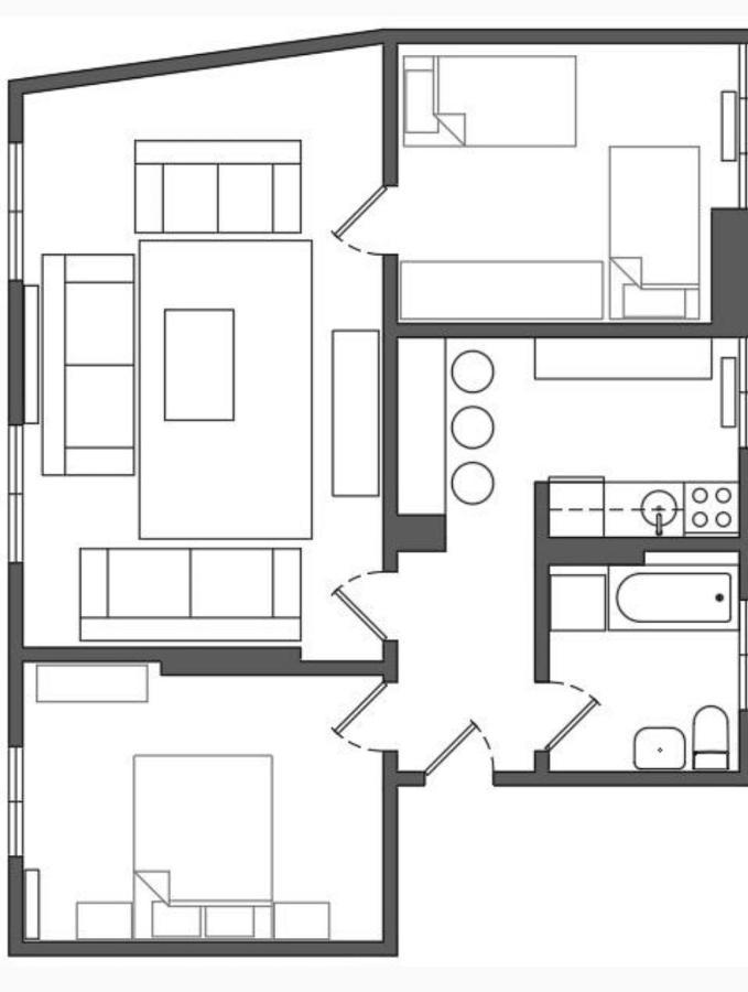 Modern & Cozy 2-Bedroom Vacation Home In SJJ Eksteriør bilde